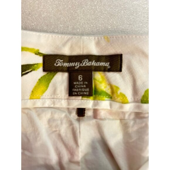 Tommy Bahama Linen Shorts Parrot Floral Watercolor Tropical 6 - Picture 5 of 5